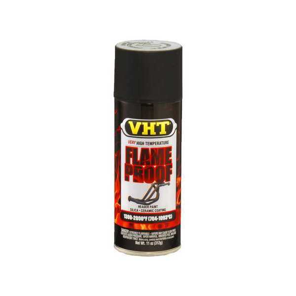 Flameproof Coating,  Black,  Flat