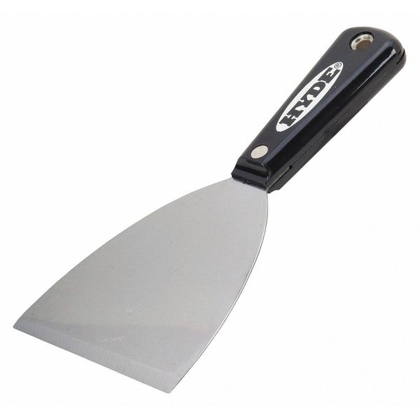 Putty Knife, Stiff, 4", Carbon Steel