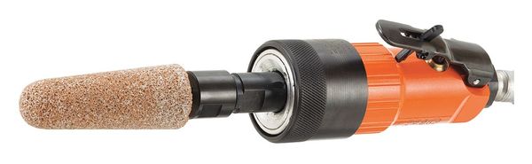 In-Line Die Grinder,  1/4 in NPT Female Air Inlet,  1/4 in Collet,  Heavy Duty,  25, 000 RPM,  0.7 hp