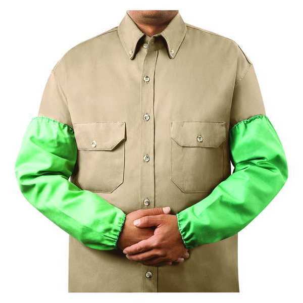 Flame Resistant Sleeve,  Green,  Cotton