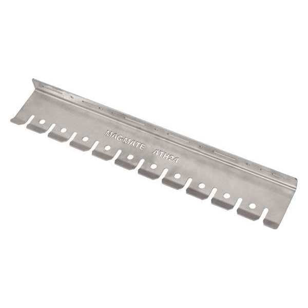 Air Tool Holder Rack, 24 in.Lx1/4 in.Slot
