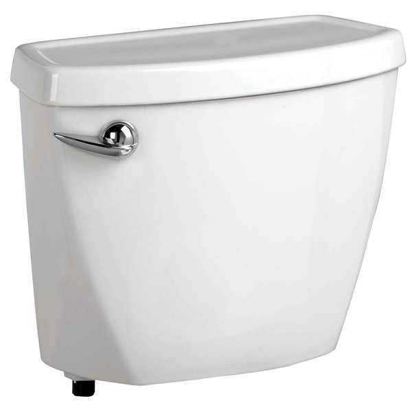 Toilet Tank,  1.28 gpf,  Gravity Fed,  Round,  White