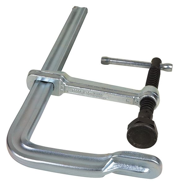 20 in Bar Clamp Steel Handle and 5 1/2 in Throat Depth