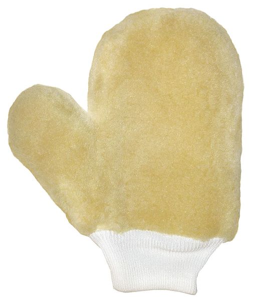 Painting Mitt, Synthetic Lamb Wool, 12in.L