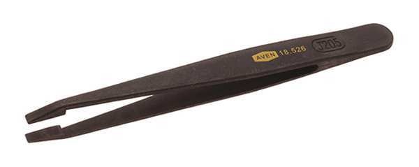 Tweezer, Straight Flat Broad, Plastic