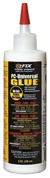 Glue,  PC-Universal Series,  White,  24 hr Full Cure,  8 oz,  Bottle