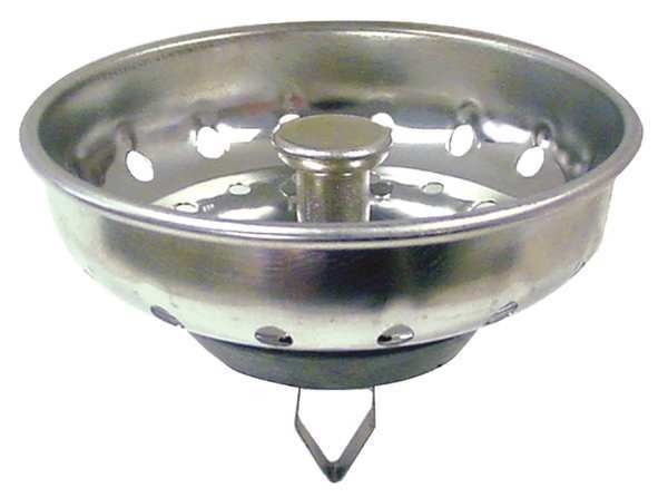 Basket Strainer, SS, Kitchen, Chrome