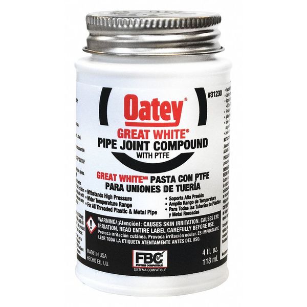 Pipe Joint Compound, 4 oz., White