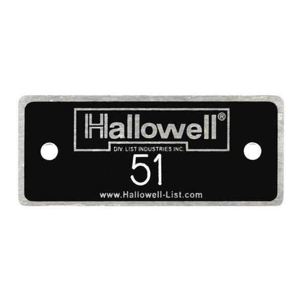 Number Plate, Numbers 51 to 100, Aluminum