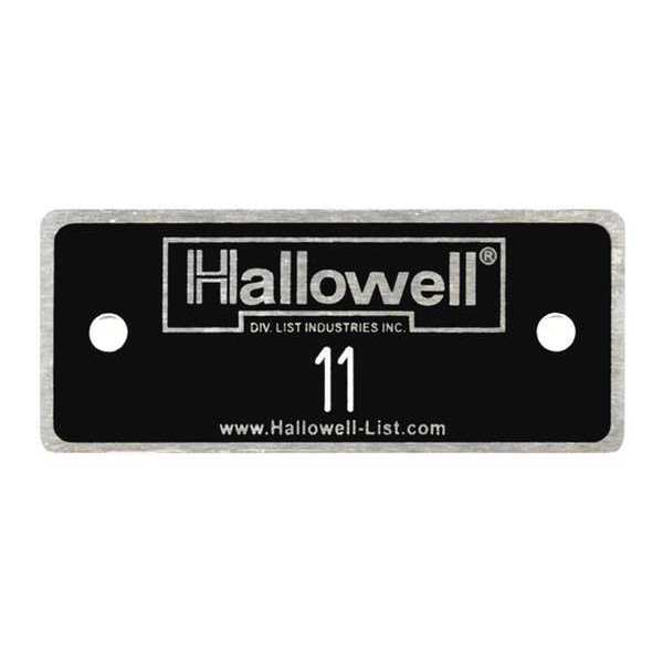 Number Plate, Numbers 11 to 25, Aluminum