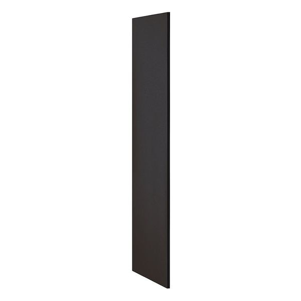 End Panel, Black, 72inH x 21inW x 3/4inD