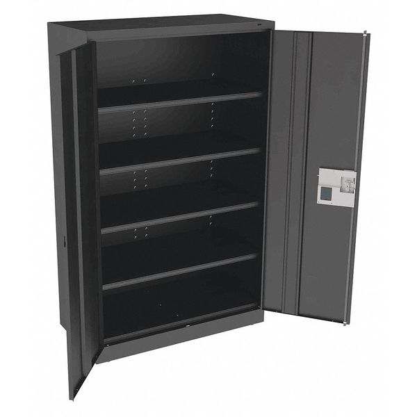 20 ga. Carbon Steel Storage Cabinet,  48 in W,  78 in H,  Stationary