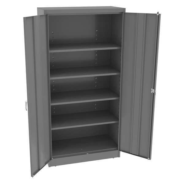 22 ga. Steel Storage Cabinet,  36 in W,  72 in H,  Stationary