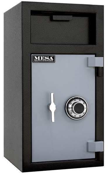 Depository Safe,  with Combination Dial 110 lb,  1.4 cu ft,  Steel