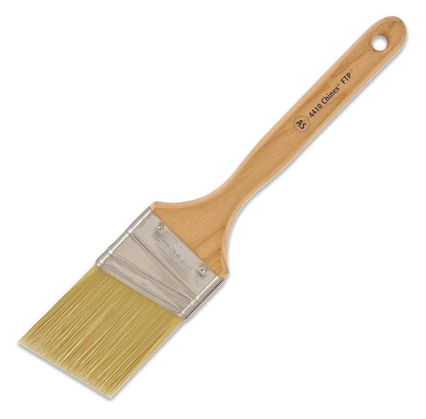 2-1/2" Angle Sash Paint Brush,  Chinex FTP Bristle,  Wood Handle