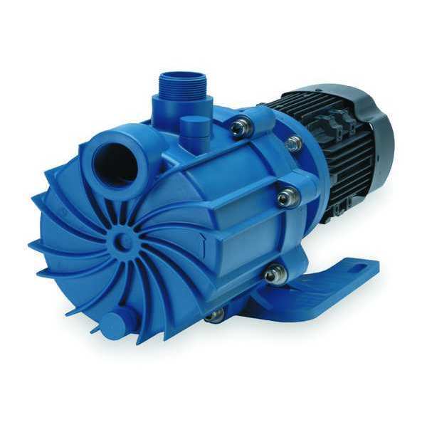 2 HP PP Magnetic Drive Pump 208-230/460V 1-1/2" FNPT