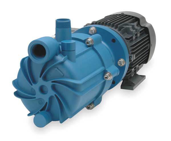 1 HP PP Magnetic Drive Pump 115/208-230V 1" FNPT