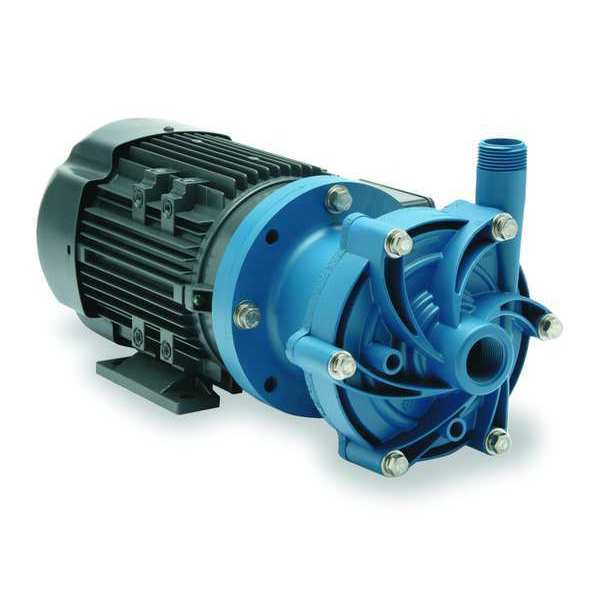 3/4 HP PP Magnetic Drive Pump 115/208-230V 1" FNPT