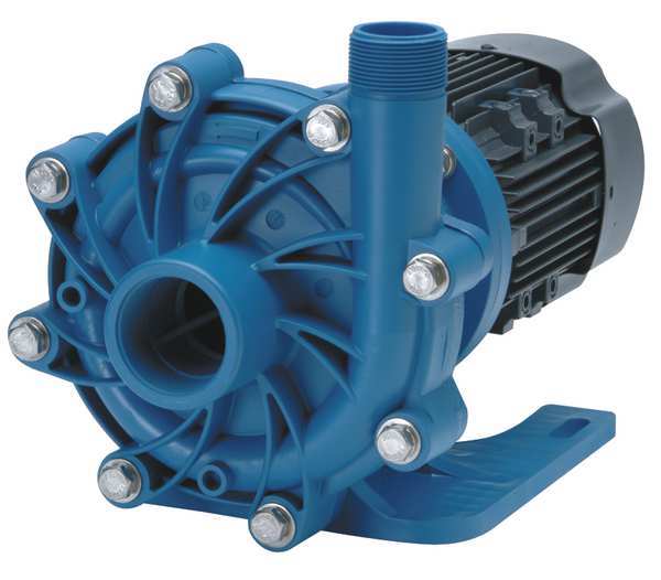 3 HP PP Magnetic Drive Pump 208-230/460V 2" FNPT