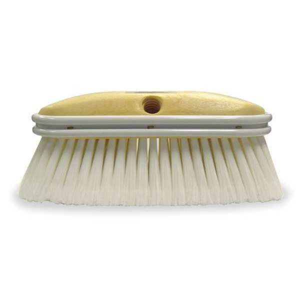 Car Wash Brush, 10" L, White