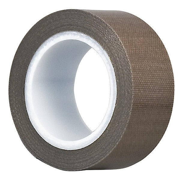 Cloth Tape, 1 In x 5 yd, 11.7 mil, Brown