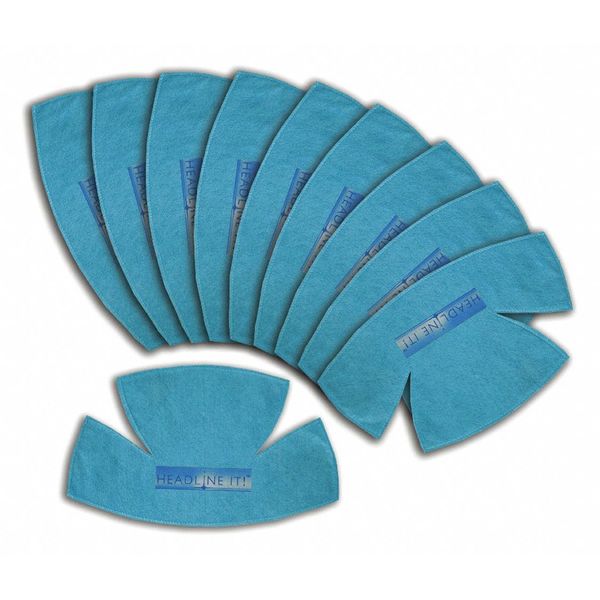 Disposable Hat and Helmet Liner,  Universal,  Blue