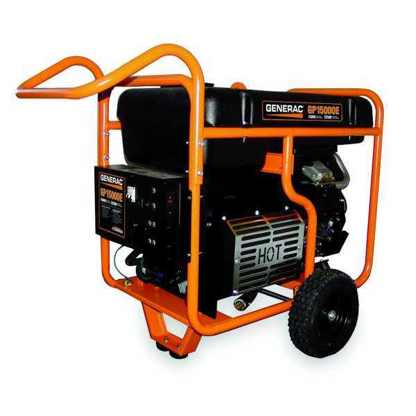 15, 000 Watt GP15000E Portable Generator,  16.0 gal.,  Gasoline