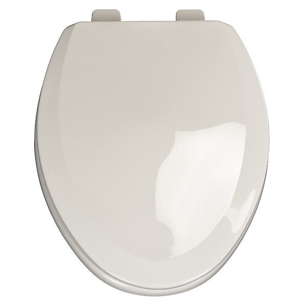 Toilet Seat,  With Cover,  Molded Wood,  Elongated,  White
