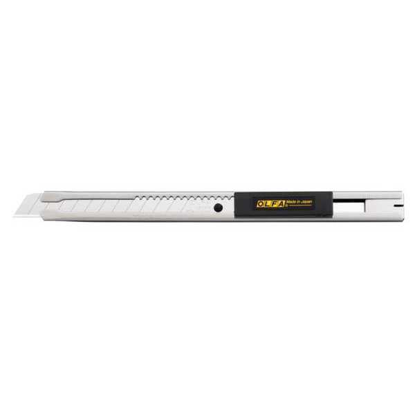 Retractable Snap-Off Utility Knife,  Stainless Steel