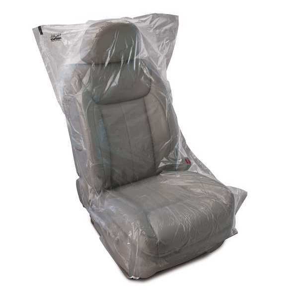 Seat Cover, Roll, Plastic, PK500