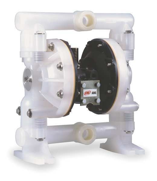 Double Diaphragm Pump,  Polypropylene,  Air Operated,  Nitrile,  47 GPM