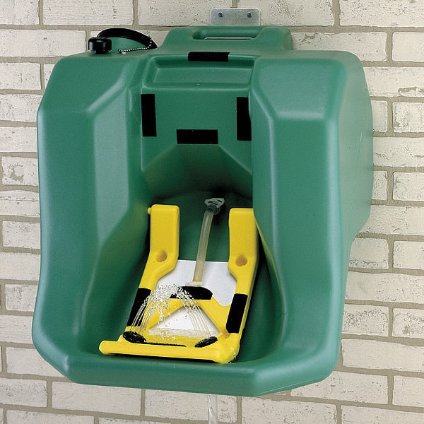 Eyewash Station in Green