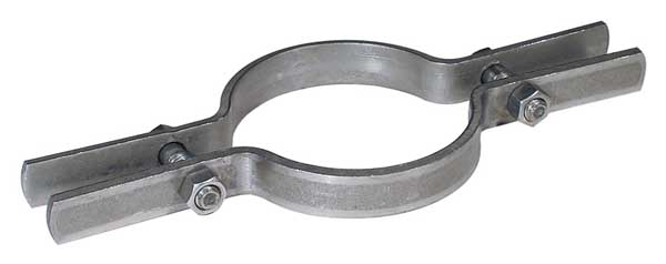 Riser Clamp, Pipe Sz 4 In, 12 7/8 In L