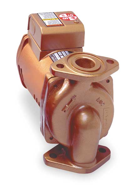 Hydronic Circulating Pump, 1/12 hp, 115V, 1 Phase, Flange Connection