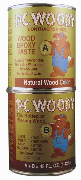 Epoxy Adhesive,  PC-Woody Series,  Tan,  1:01 Mix Ratio,  Not Rated Functional Cure,  Can