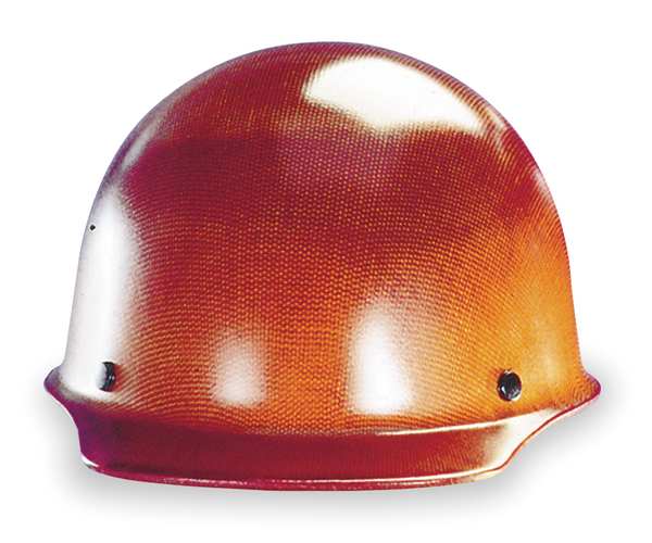 Front Brim Hard Hat,  Type 1,  Class G,  Ratchet (4-Point),  Brown