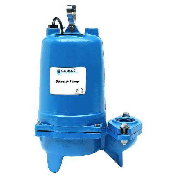 1-1/2 HP 2" Manual Submersible Sewage Pump 460V
