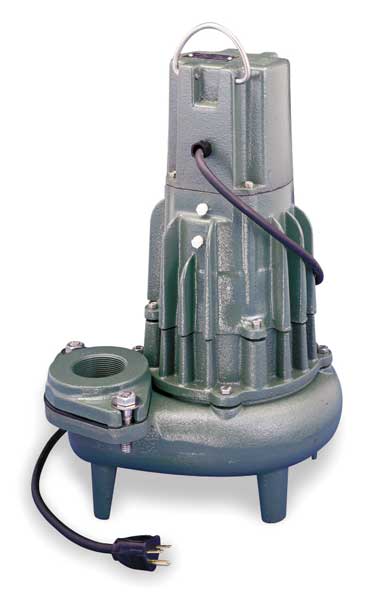 Waste-Mate 1/2 HP 3" Manual Submersible Sewage Pump 115V