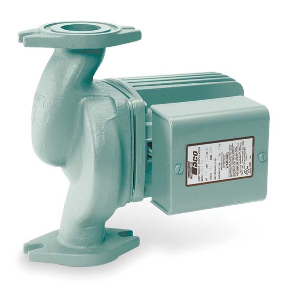 Hydronic Circulating Pump, 1/8 hp, 115V, 1 Phase, Flange Connection