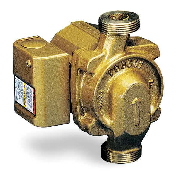 Hydronic Circulating Pump, 1/25 hp, 115V, 1 Phase, Union Connection