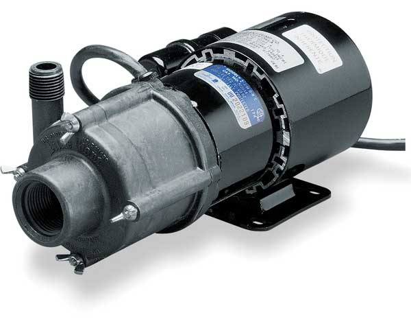 1/25 HP PPS Magnetic Drive Pump 115V 1/2" FPT