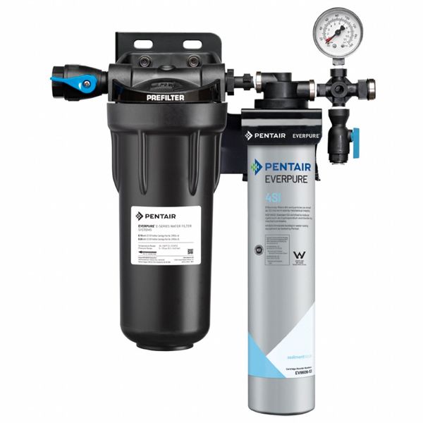 Water Filtration System, 0.5 micron, 18" H