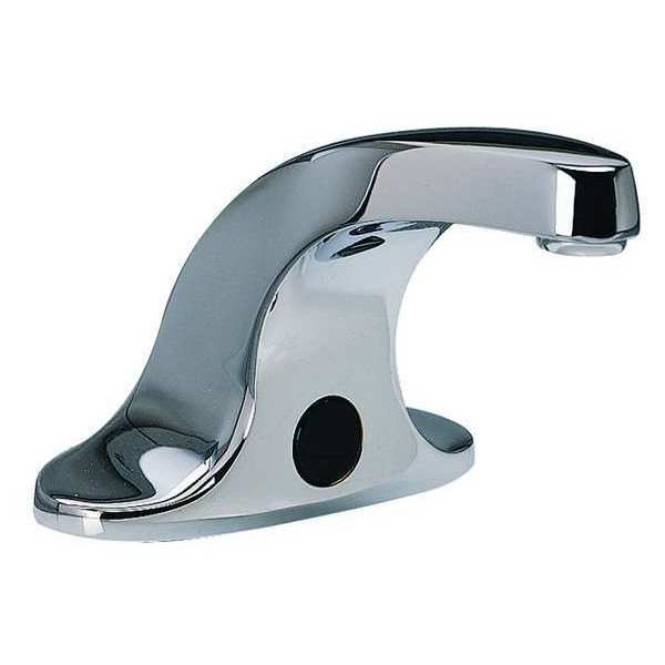 Sensor 4" Mount,  3 Hole Mid Arc Bathroom Faucet,  Polished chrome