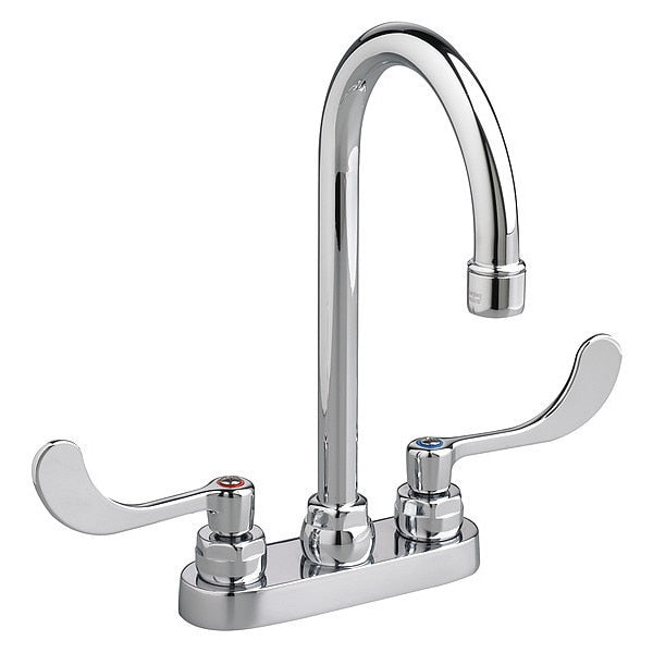 Dual Handle 4" Mount,  2 Hole Bathroom Faucet,  Polished chrome