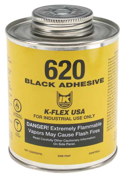 Contact Cement,  620 Series,  Black,  1 pt,  Can