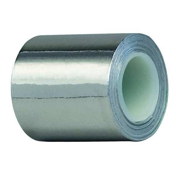 Foil Tape, 4 In. x 5 Yd., Shiny Silver