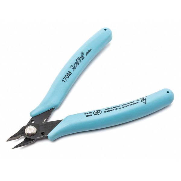 5 in Precision Diagonal Cutting Plier Flush Cut Pointed Nose Uninsulated