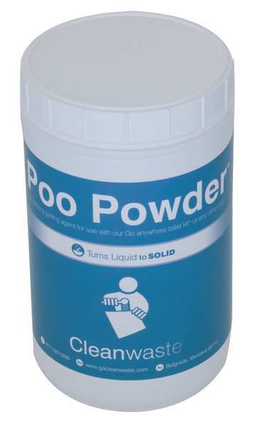 Poo Powder Waste Treatment, 120 Scoops