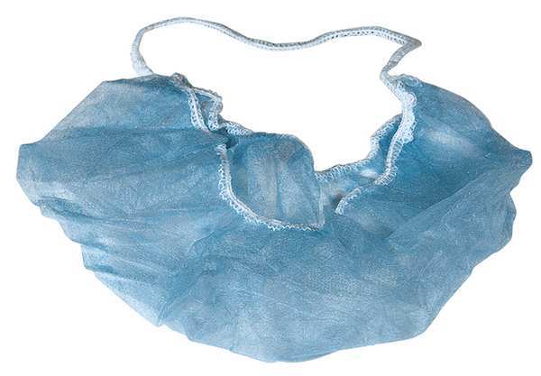 Beard Cover, PP, 19 in., Blue, PK1000