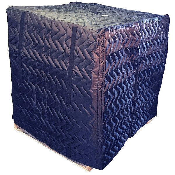 Blue Insulated Pallet Cover,  40" W,  48" D,  48" L